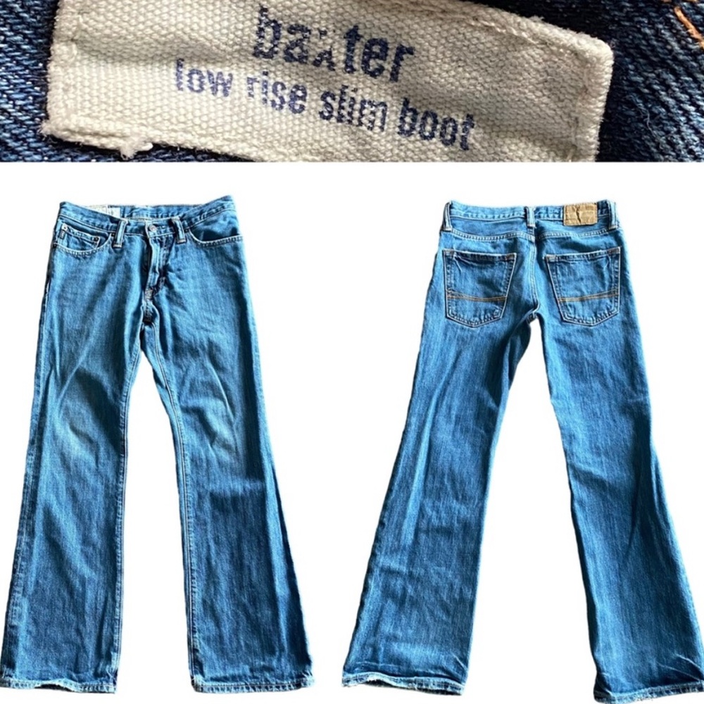 Abercrombie Kids Slim Bootcut Junior Girls Size 12 (Retro)